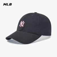 MLB 帽子男女棒球帽鸭舌帽软顶遮阳生日礼物3ACP7701N-50BKL-F