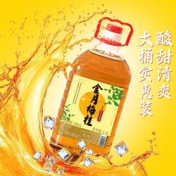 叹梅 正宗桂花青梅果酒女士微醺低度酒10度酸甜可口解腻大桶5斤分享装