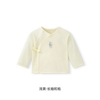 英氏 婴儿半背衣夏季透气宝宝睡衣新款居家服上装