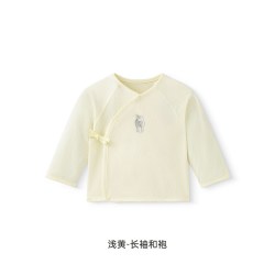 英氏 婴儿半背衣夏季透气宝宝睡衣新款居家服上装