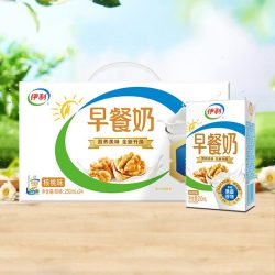 伊利 早餐奶 核桃味 250ml*24盒