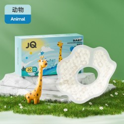 婧麒 JQ婧麒一次性口水巾婴儿宝宝围嘴新生儿防水防吐奶围兜垫纱布男女