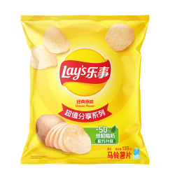 乐事 薯片 经典原味 135g