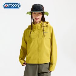 OUTDOOR PRODUCTS 冲锋衣女2026新款户外防风防泼好看硬壳登山外套