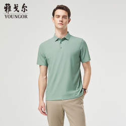 雅戈尔 男士 凉感UPF100+ 短袖POLO衫