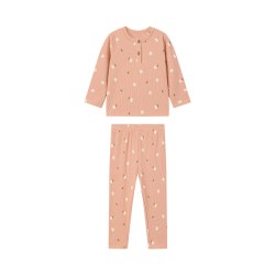milkbarn 2026秋冬新品儿童家居服长袖长裤套装宝宝分体式睡衣打底