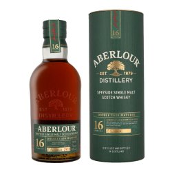 亚伯乐 欧洲直邮Aberlour（亚伯乐）16 年双桶陈酿单一麦芽威士忌 43% 酒