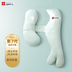 HOAG 美国Hoag海豚枕头护腰侧睡枕托腹睡觉侧卧枕孕期抱枕用品