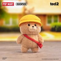 泡泡玛特 《Ted2》-Baby Ted泰迪熊可动毛绒挂件潮玩玩具七夕礼物 随机1个