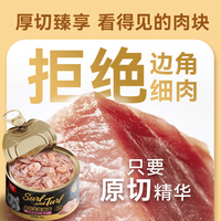顽皮 经典全价主食猫罐吞拿鱼虾仁配方85g成猫零食黑金罐试吃
