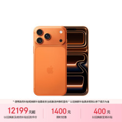 Apple iPhone 17 Pro Max 5G手机 1TB 星宇橙色