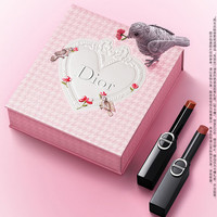 Dior 烈艳蓝金惊艳唇膏双支口红礼盒(380+325)生日七夕情人节礼物