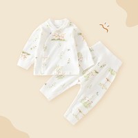 靓亮龙 婴儿衣服a类宝宝秋衣裤分体衣服套装儿童纯棉睡衣安阳婴童装轻薄
