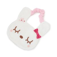 日本直邮KP 儿童 围嘴 妈咪酱笑脸造型吸水围兜 婴儿口水巾 21635