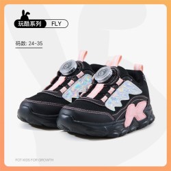 katetu 卡特兔童鞋儿童运动鞋男童2026秋季旋钮鞋防滑网眼透气女童跑步鞋