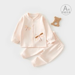 小聪熊 婴儿衣服秋季分体套装婴幼儿女宝宝秋装女宝秋天小公主外出两件套