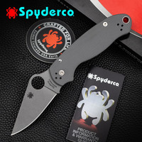 SPYDERCO 美国进口spyderco蜘蛛C223户外高硬度粉末钢便携锋利C223GPDGY