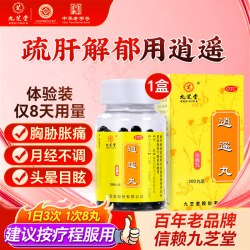 九芝堂 逍遥丸中成药女性妇科官方旗舰店正品男性疏肝健脾药品药店