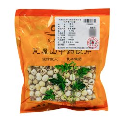 瓦屋山药业 中药饮片 去芯莲子100g