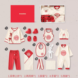 eoodoo 双替福气婴儿礼盒 12件套