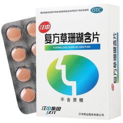 江中食疗 江中 复方草珊瑚含片48片/盒疏风清热清热止痛清利咽喉急性咽喉炎