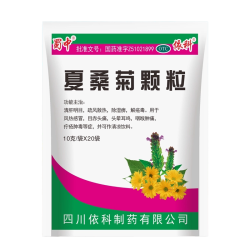蜀中 夏桑菊颗粒10g*20袋清肝明目风热感冒头痛头晕耳鸣咽喉肿痛