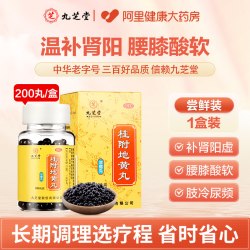 九芝堂 桂附地黄丸丸剂官方尿频正品浓缩肾阳虚补肾阴阳附桂中成药