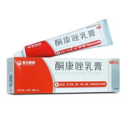 金日 酮康唑乳膏25g 正品股藓药膏OTC体癣皮肤科用药类非铜康乳膏软膏