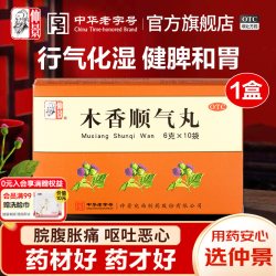 仲景 木香顺气丸行气化湿健脾和胃脘腹胀痛呕吐恶心胸闷湿气重包邮