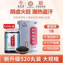 九芝堂 知柏地黄丸滋阴降火阴虚火旺耳鸣盗汗遗精非知柏地黄汤正品