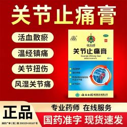 云南白药 雷公关节止痛膏4贴活血散瘀风湿关节痛关节扭伤镇痛正品