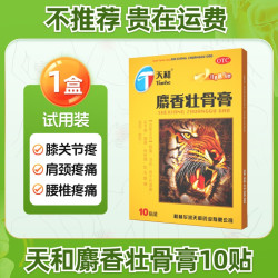 天和 麝香壮骨膏10帖祛风湿寒活血消肿止痛消炎风湿关节炎腰背痛伤