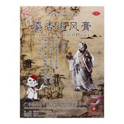 吉民 麝香追风膏16大片止痛神经痛膏药药膏通络疼痛关节官方射香