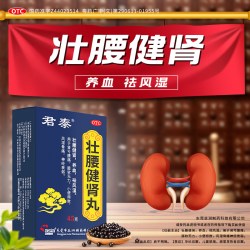 君泰 壮腰健肾丸45g肾亏腰痛膝软无力关节疼痛小便频数祛风湿骨痛