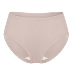 全棉时代 女士7A抗菌中腰三角内裤 燕麦肤 2XL