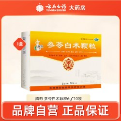 腾药 参苓白术颗粒 6g*10袋/盒