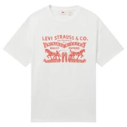 Levi's 004IT-0000 美式双马印花 白色 L 男士T恤