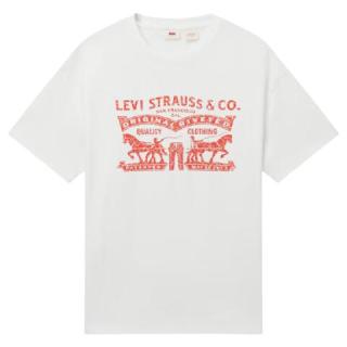 Levi's 004IT-0000 美式双马印花 白色 L 男士T恤