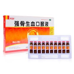 天劲 强骨生血口服液10ml*10支益气生血 肝肾亏虚 缺铁性贫血正品