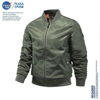 NASAOVER EASTERNCAMEL秋冬男女款美式休闲立领飞行员夹克棒球服夹棉外套潮