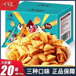不多言 约100包妙脆角尖角脆牛脆角小包装海底怀旧捞膨化零食大礼包整箱