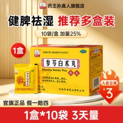 药王孙真人 参苓白术散丸官方旗舰店健脾祛湿益气中药健脾胃虚弱湿气重肝火旺