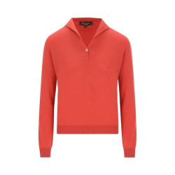 Loro Piana Sergio Polo Shirt 羊绒女上衣，纯色