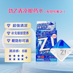 乐敦 滴眼液眼药水日本乐敦进口原装疲劳泪液眼睛干涩清凉FX劲Z!