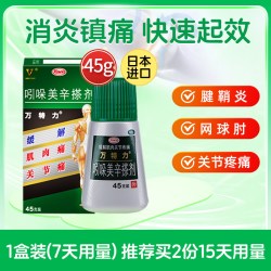 万特力 吲哚美辛搽剂进口兴和kowa止痛药腱鞘炎肩周炎关节肩颈疼痛