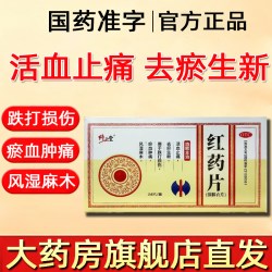 修正堂 0.26g*24片/盒 红药片