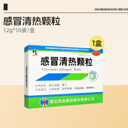 修正 感冒清热颗粒冲剂10袋风寒感冒药鼻塞头痛发热咳嗽流涕咽痛
