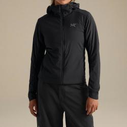 ARC'TERYX ATOM SLHOODY户外轻薄防泼亲肤纯色修身长袖棉服女款