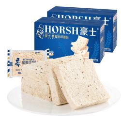 豪士 藜麦面包355g手撕健康早餐零食代餐健身食品松软充饥吐司糕点