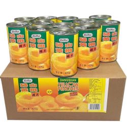 他吃她吃 5大罐黄桃罐头整箱罐砀山特产办公休闲网红零食新鲜水果糖水罐头